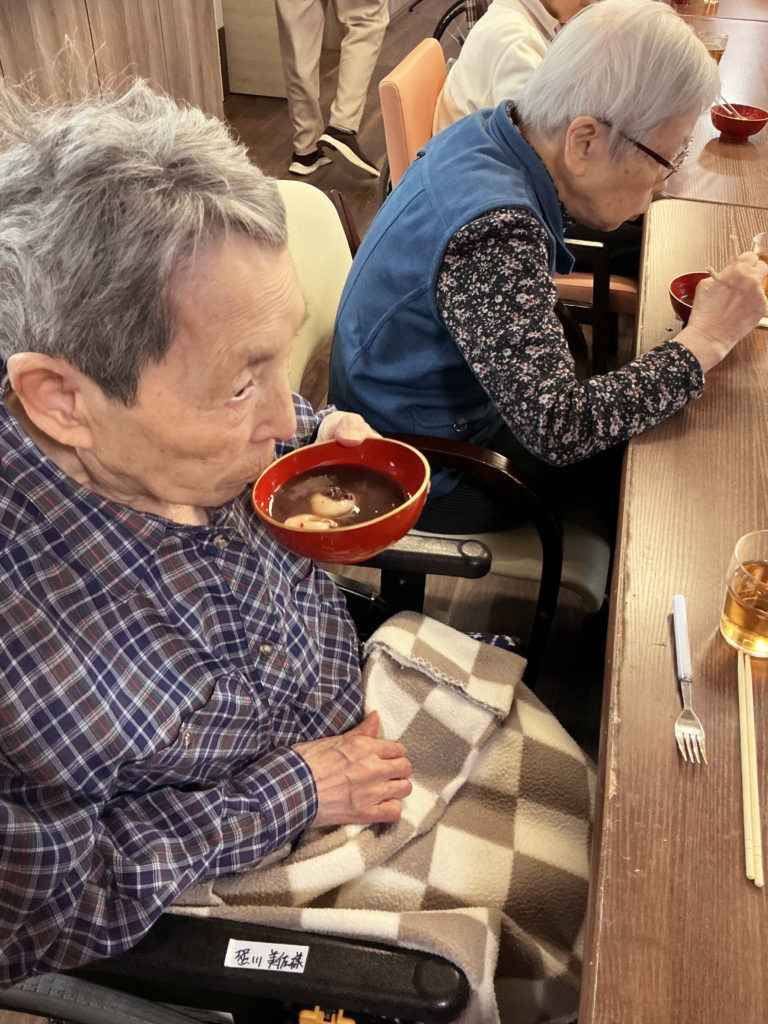 《山室の家》白玉ぜんざい